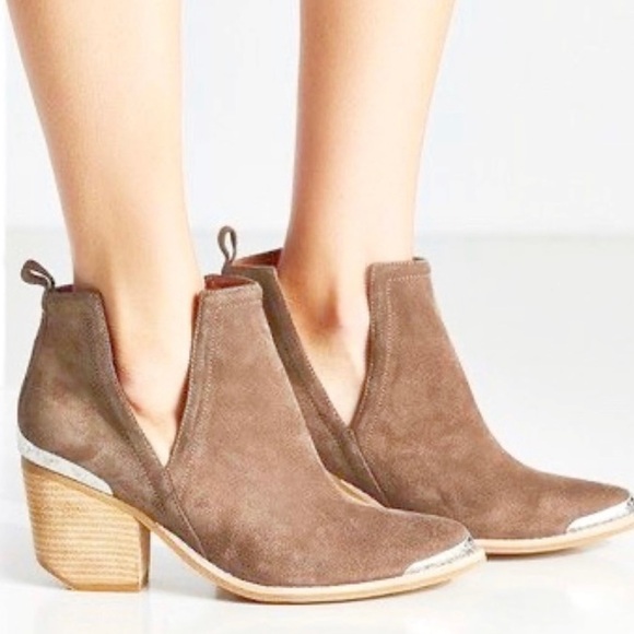 Jeffrey Campbell Cromwell Suede Western Booties - Picture 2 of 14
